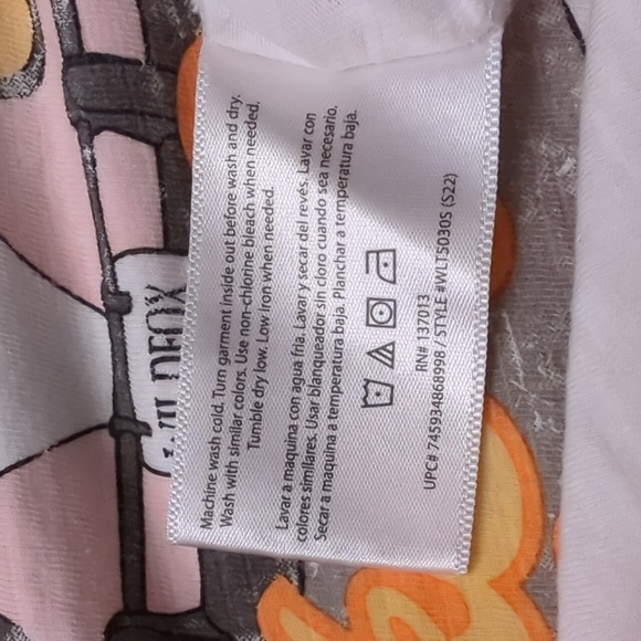 Wildfox “Take Me Away” Graphic Short Sleeve Tee in White Size small - Picture 8 of 8